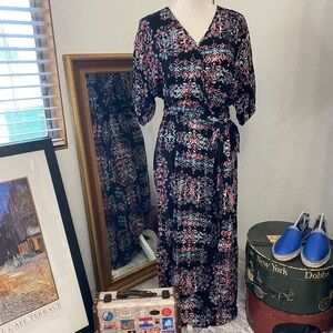 Xhilaration faux wrap maxi dress, Sz. M
